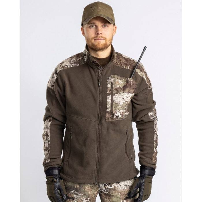 Kurtka polarowa męska PINEWOOD SMALAND HUNTERS CAMOU 5619